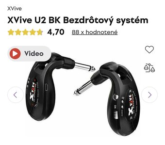 XVive U2 BK wireless system - 4