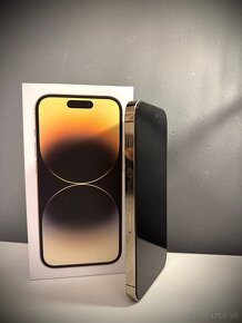 Predám iPhone 14 PRO GOLD, 128gb, AKO NOVÝ, 90%BAT - 4