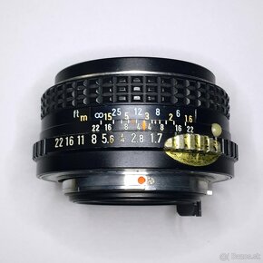 Objektív SMC Pentax-M 50mm f/1.7 - 4