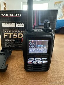 Yaesu FT5D - novy fw 1.13, rozsirena, zaruka. - 4