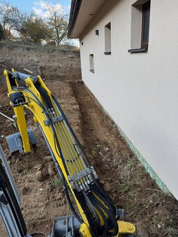 Zemné a výkopové práce, Minibager WACKER NEUSON ET18 VDS - 4