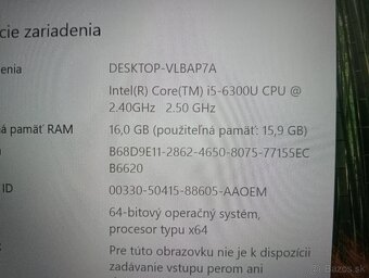 Lenovo Thinkpad T460,Intel core i5 ,16gb ram ,podsvietená kl - 4