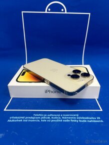 Apple iPhone 14 PRO 128GB Gold-Batéria 100% - 4