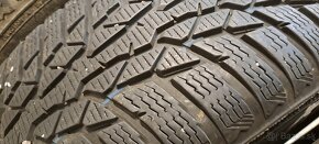 Predám 4ks jazdené zimné 205/60r16-96H Nokian - 4