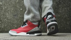 Jordan 3 red cement- original - 4