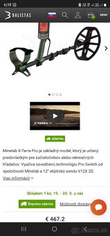 Minelab x terra pro detektor kovov - 4