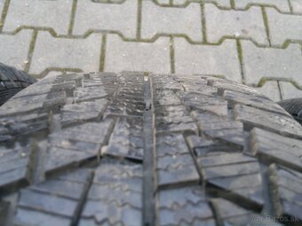 Zimne pneu. Gislaved 185/55 r15 na plechoch 5x100 r15 - 4