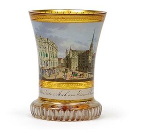 Alt Wien, Meissen Marcolini, Biedermaier poháre - 4