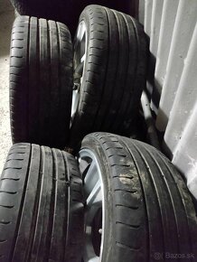 4ks alu disky orig. Ford 5x108 R18 pneu 225/40 r18 - 4