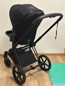 Cybex Priam Deep Black 2022 / Set 2v1 ako NOVÝ - 4