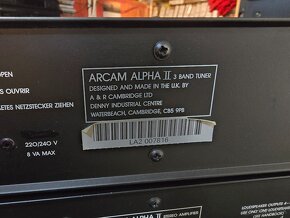 Arcam Alpha zostava zosilovač, cd, tuner - 4