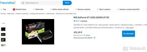 MSI GeForce GT 1030 2GHD4 LP OC - 4