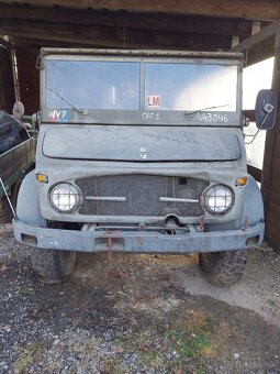 Predám mercedes Unimog 404 Cabrio- vojenský special - 4