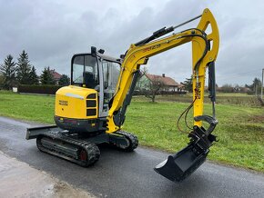 Bagr Wacker Neuson 38Z3 vds, hyd.svahovka+podkopy, 4,5t - 4