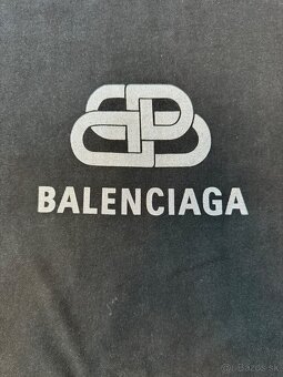 Balenciaga box logo tee L - 4