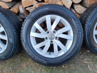 Alu disky 5x112 VW 215/60R16 - 4