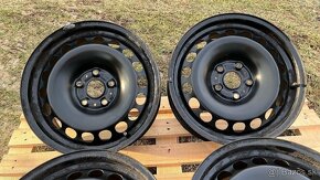 Plechové disky 5x112 r16 vw group - 4