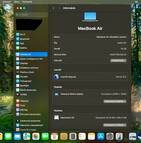 Predám MacBook Air M1 - 4
