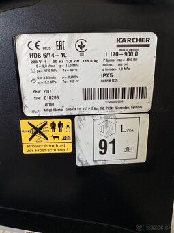 KARCHER HDS 6/14-4C vapka s ohrevom - 4