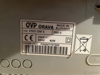 OVP Orava CTV2172RF S - 4