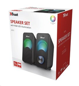 TRUST Arys Compact RGB 2.0 Speaker Set - poškodený obal - 4