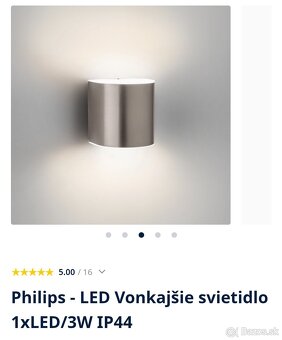 LED dizajnove vonkajšie svietidlo PHILIPS - 4