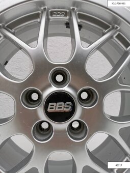 BBS originál alu disky 5x112 R16 ET42 Vw, Škoda 1214 - 4