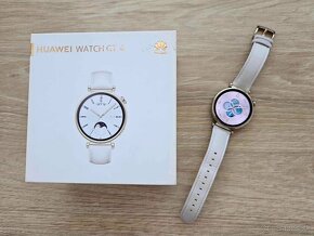 Huawei Watch GT 4 41 mm White Leather Strap, top stav,zaruka - 4