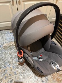 Cybex cloud  Z i-size Soho Grey vajičko+isofix - 4