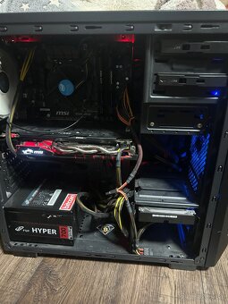 Predám herný PC – i5 6500, GTX 960, 16GB RAM, SSD - 4