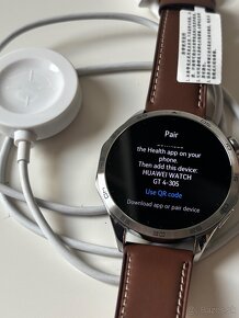 Huawei watch GT 4 46mm, Strieborné-koža - 4