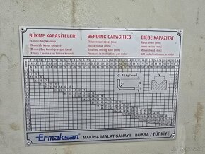 ohraňovací lis ERMAKSAN CVC-AP 3100-120 - 4