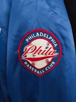 Vintage Baseballova bunda týmu "Phila" Philadelphia od fir - 4