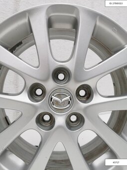 Mazda 3, 5 originál alu disky 5x114,3 R16 ET52,5 1201 - 4