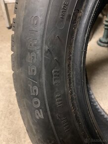 Predám zimné pneu 1 ks DUNLOP/ UNIROYAL 205/55 R16 - 4