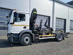 MAN TGM 18.290 NOSIČ KONTEJNERU + RUKA HIAB 158 - 4