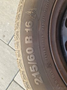 Zimné pneu na diskoch 215/60 r16 - 4