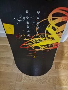 Snowboard Sims descender 158 cm - 4