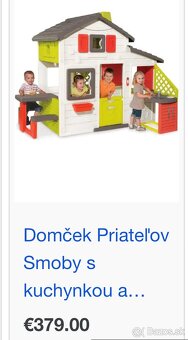 Smoby zahradny domcek s kuchynkou a sedenim - 4