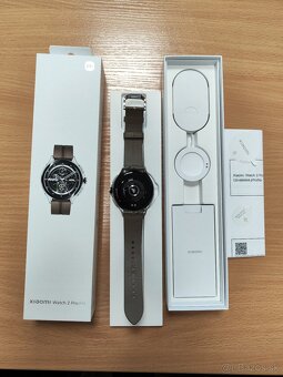 ​XIAOMI Watch 2 Pro 4G LTE Silver Case with Brown Leather St - 4