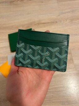 Goyard cardholder /peňaženka - zelený (GO8) - 4