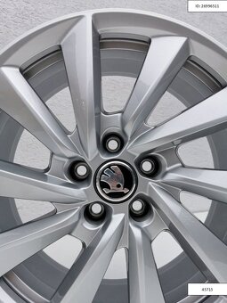 Nové Ronal 7,5X18 ET40 5X112 Škoda Alu disky R18 1247 - 4