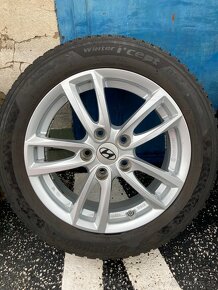 Alu R16  5x114,3 Hyundai i30, Kia Ceed, zimne pneu 205/55R16 - 4