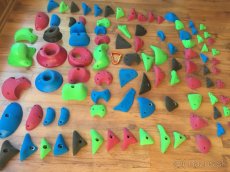 Nové lezecké chyty THEREX Boulder set - 95 kusů - 4