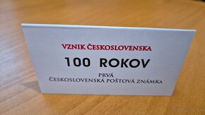 100 rokov - Prvá Československá poštová známka - 4