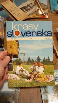 časopisy KRÁSY SLOVENSKA 1962-1969, 106 KUSOV. - 4