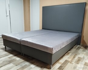 manzelska boxspring postel 180x200x70 cm - 4