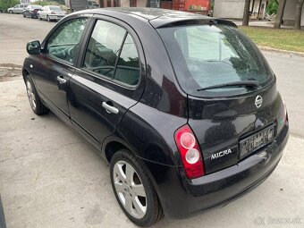 Rozpredám Nissan Micra K12 benzín diesel - 4