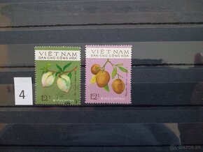 Poštové známky č.150 - VIETNAM - série - 4