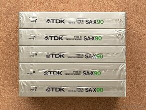 Predám audiokazety TDK SA-X 90 - 4